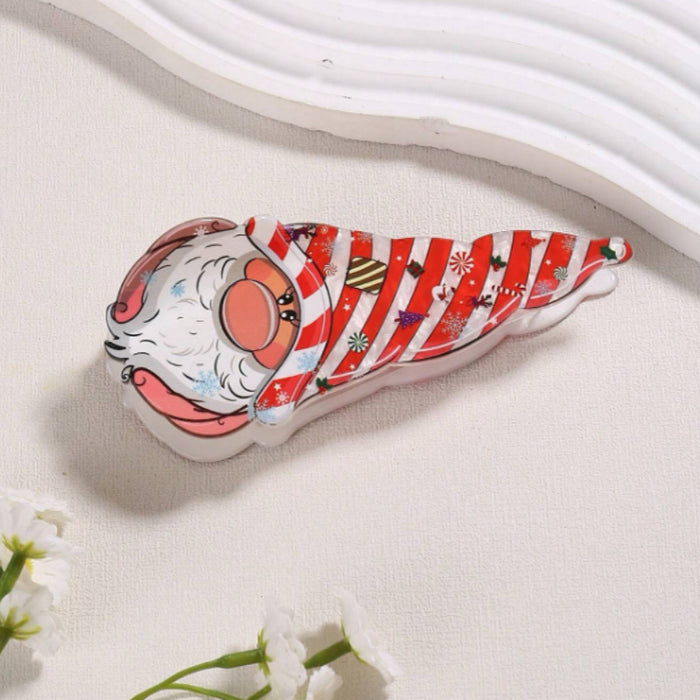 Wholesale Christmas Series Gingerbread Man Hair Clip Elk Shark Clip  Ponytail Clip