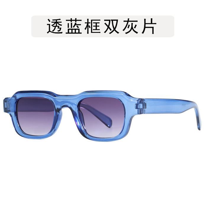 Wholesale Square retro small frame sunglasses, fashionable hip-hop party sunglasses