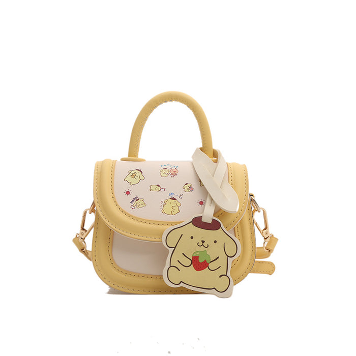 Wholesale New Cute Cartoon Small Square Bag for Children, Handheld Single Shoulder Crossbody Bag