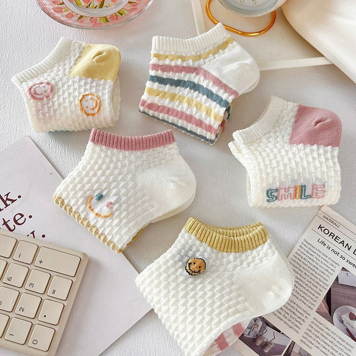 Wholesale Socks, Short Socks, Cute Cartoon, Shallow Mouth, Short Tube Socks