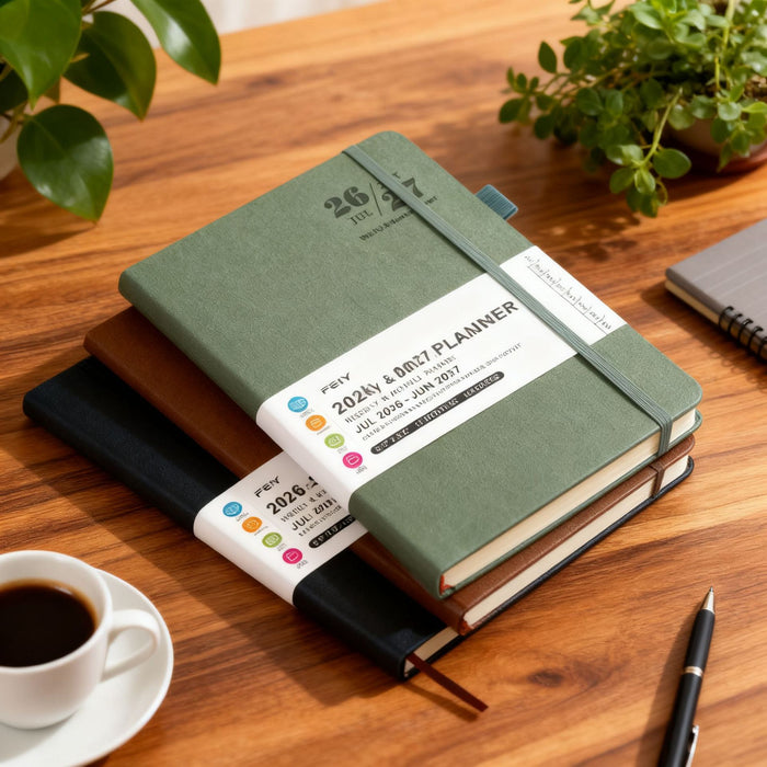 Wholesale Boutique A5 Imitation Leather Weekly Planner