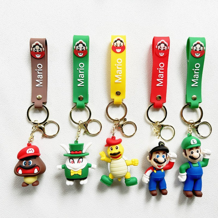 Wholesale PVC Cartoon Doll Keychain JDC-KC-WuYi133