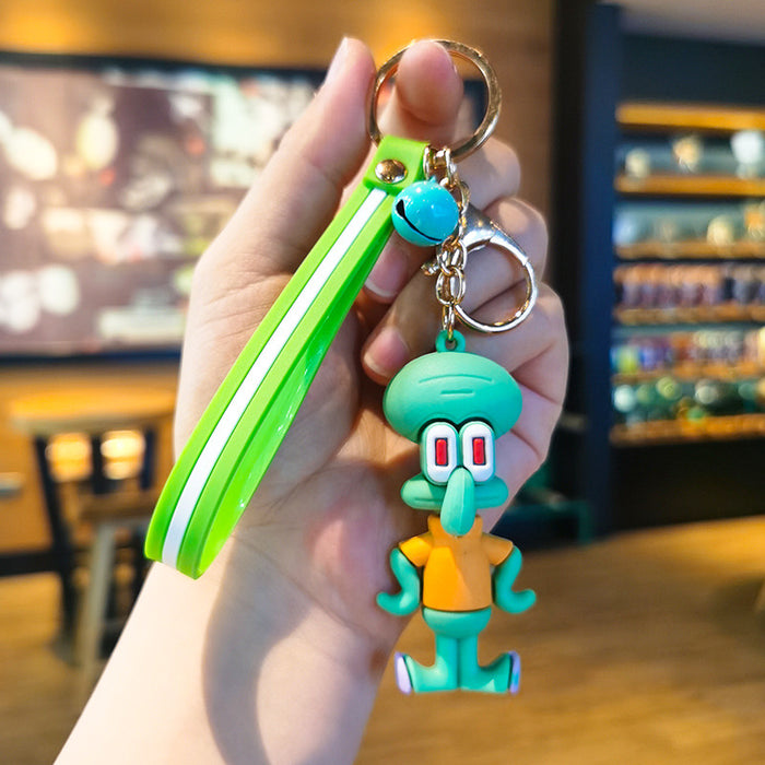 Wholesale Cartoon Doll Silicone Keychain JDC-KC-Tingm256