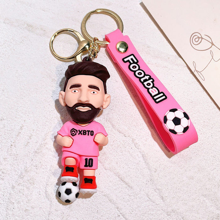 Wholesale PVC Cartoon Doll Keychain JDC-KC-Qiwei019