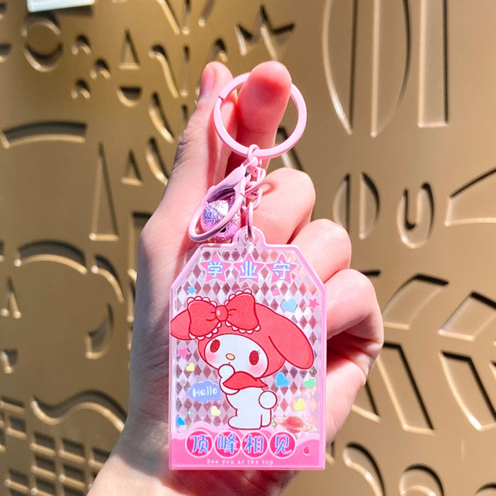 Wholesale Acrylic Cartoon Oil-filled Keychain JDC-KC-Benxin017