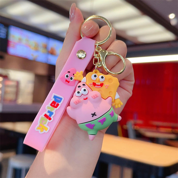 Wholesale Cartoon Cute Pvc Doll Keychain JDC-KC-YueW011