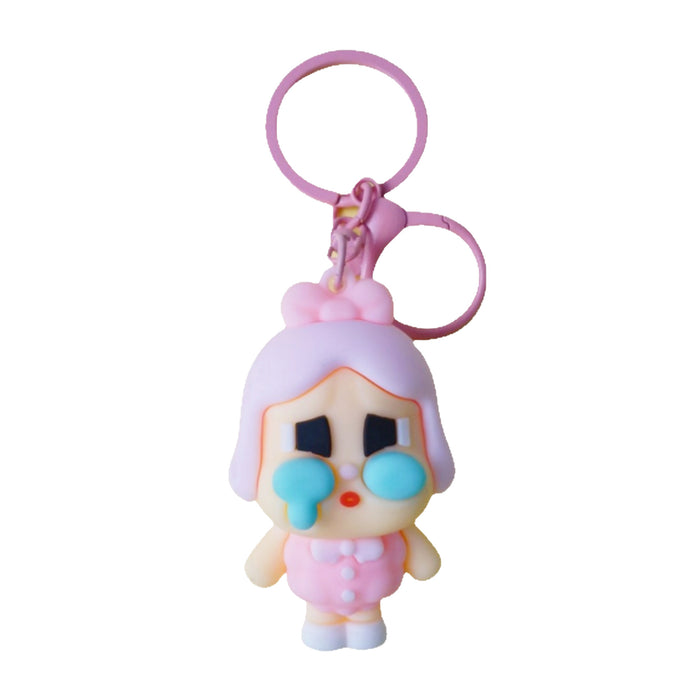 Wholesale Cute cartoon keychains made of PVC material.