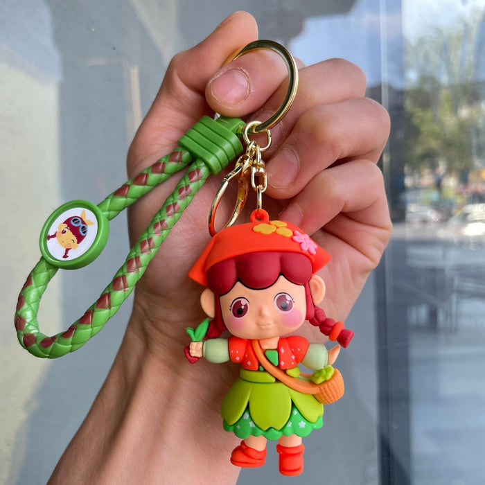 Wholesale Keychain, car keychain, bag, pendant, couple's exquisite small gift, cute doll hanging decoration