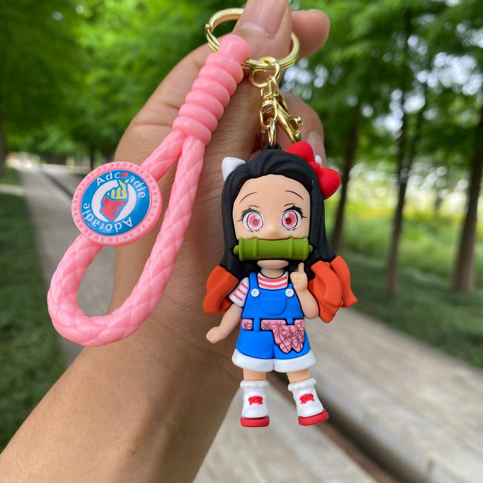 Wholesale Cartoon PVC Keychain JDC-KC-PengYu013