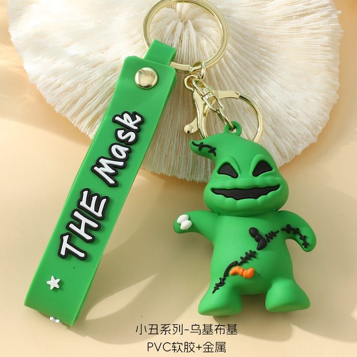 Wholesale Halloween Cartoon Doll Silicone Keychain JDC-KC-YueY009