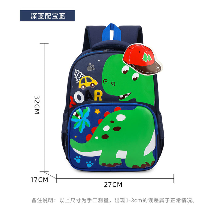 Wholesale Oxford Cloth Ultra-light Large Capacity Cartoon Children's School Bag JDC-BP-YuanDuo092