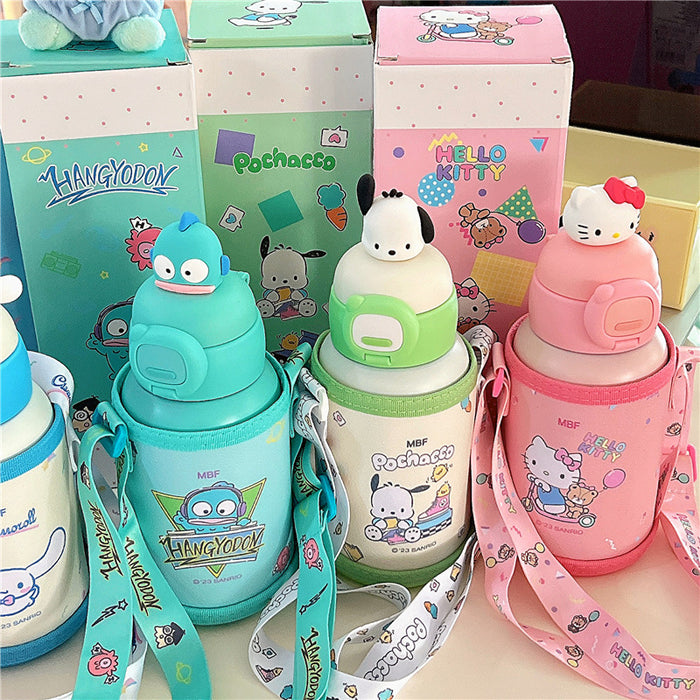 Wholesale Children's Insulation Cup Cartoon Straw Cup (S) JDC-CUP-MSD003