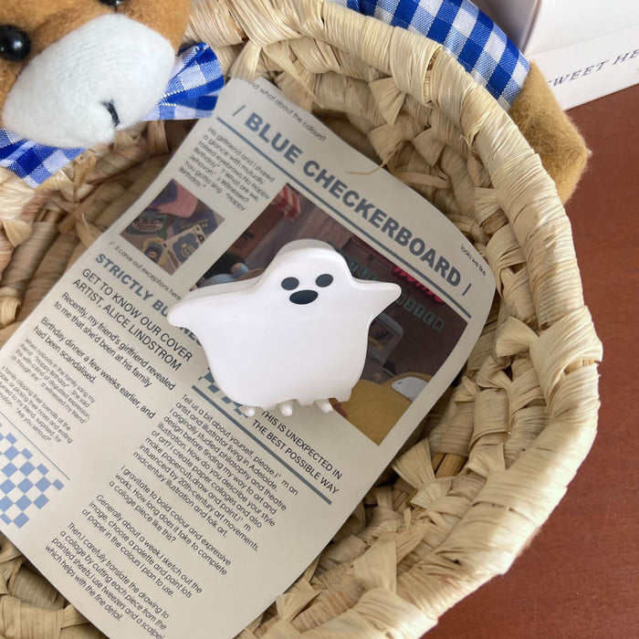 Wholesale Acrylic  series cartoon funny hair clip ghost pumpkin hair clip head bun hairpin hair accessories for women