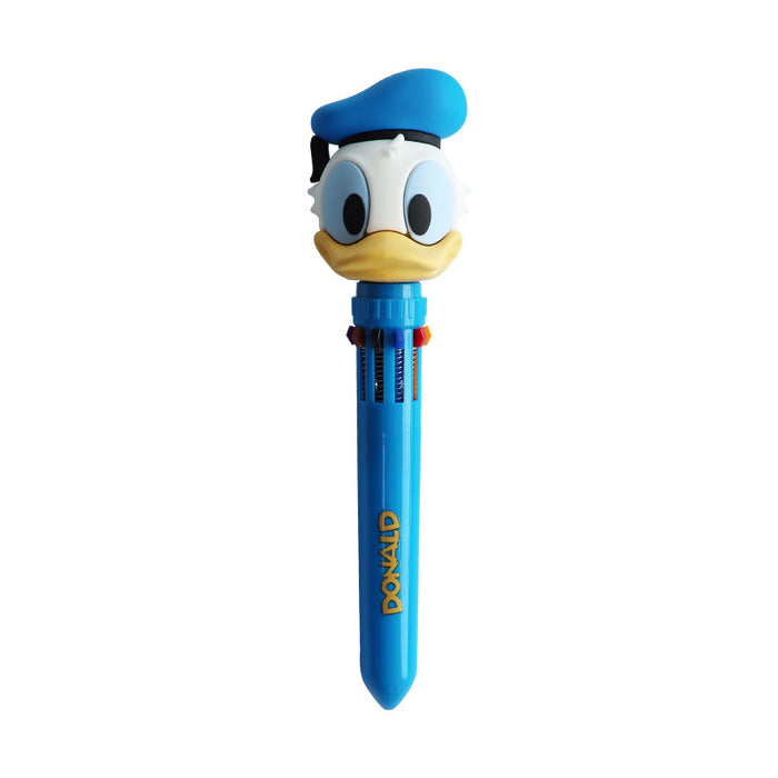 Wholesale 10-Color Press Pen Set - Cartoon Stationery for Students