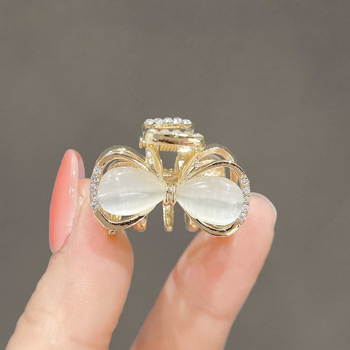 Wholesale scratch clip Opal headdress bow bangs clip hairpin