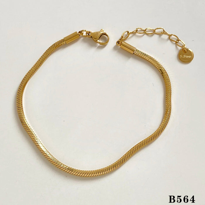 Wholesale Women S Stainless Steel Gold Love Bead Stacking Bracelet Set Tennis Chain Fashion Jewelry Accessory
