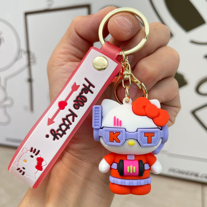 Wholesale Keychain Music Cute Doll Backpack Pendant Car Keychain Pendant