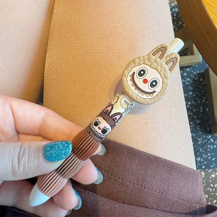 Wholesale Cute little rabbit press pen  cute heart gel pen