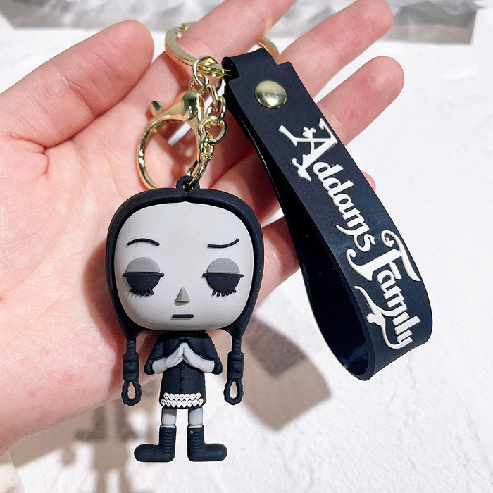 Wholesale Cartoon Silicone Doll Keychain JDC-KC-QiChao052