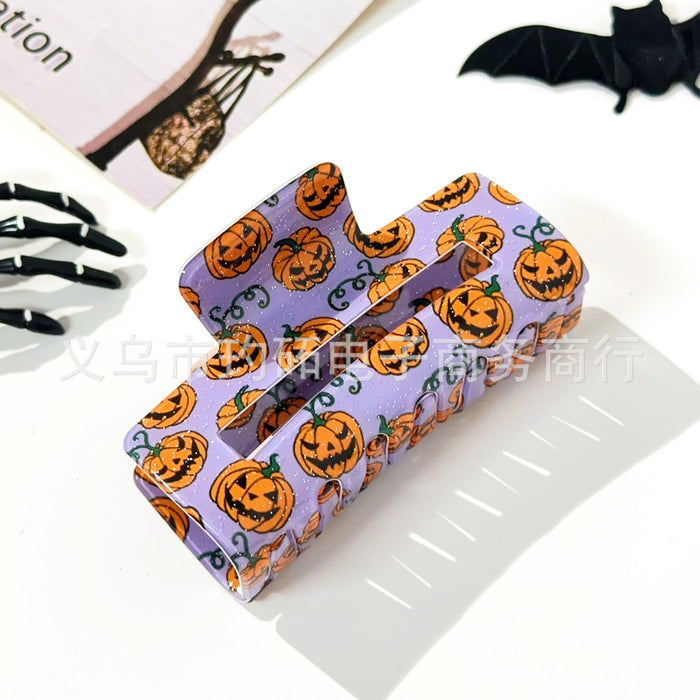 Wholesale  Grabber Skull Bat Ghost Square Hairpin Funny Shark Clip European and American Hair Accessories
