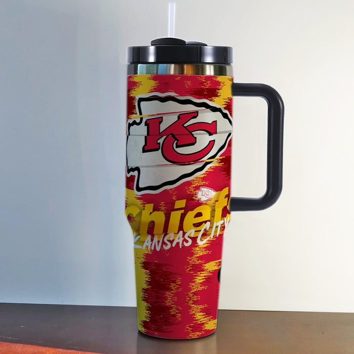 Wholesale Popular 40oz Car Cup Sf New Ice Cup Nfl American Football League Kc Thermos Cup