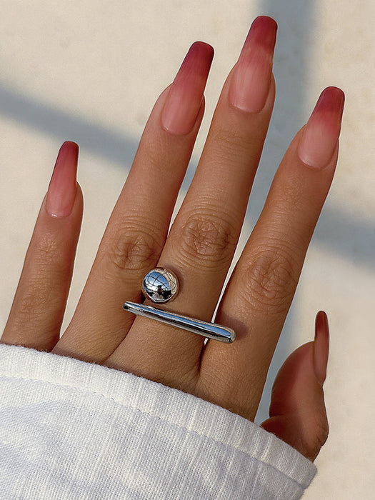 Wholesale Jewelry Butterfly Ring Joint Ring Simple and Exaggerated Creative Ring