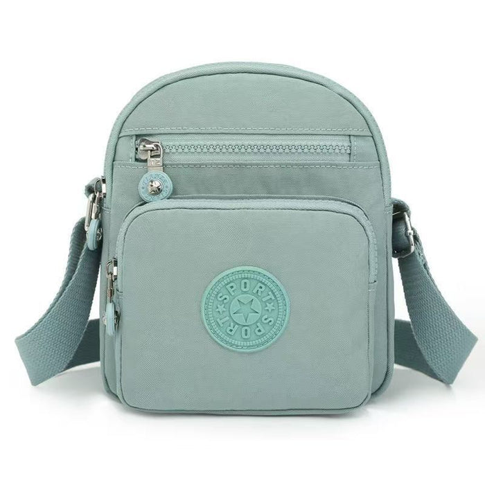 Wholesale Women' s canvas bag portable ladies messenger bag Oxford cloth casual shoulder bag vertical small bag