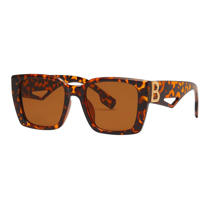 Wholesale Sunglasses PC Retro Square Big Frame MOQ≥2 (F) JDC-SG-YuX001