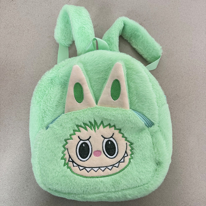 Wholesale Cartoon  Children' s Plush Toy Backpack Cute Cartoon Doll Backpack