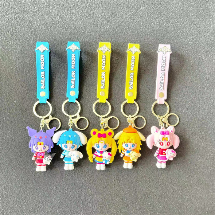 Wholesale Cartoon Silicone Doll Keychain JDC-KC-HaoXi018