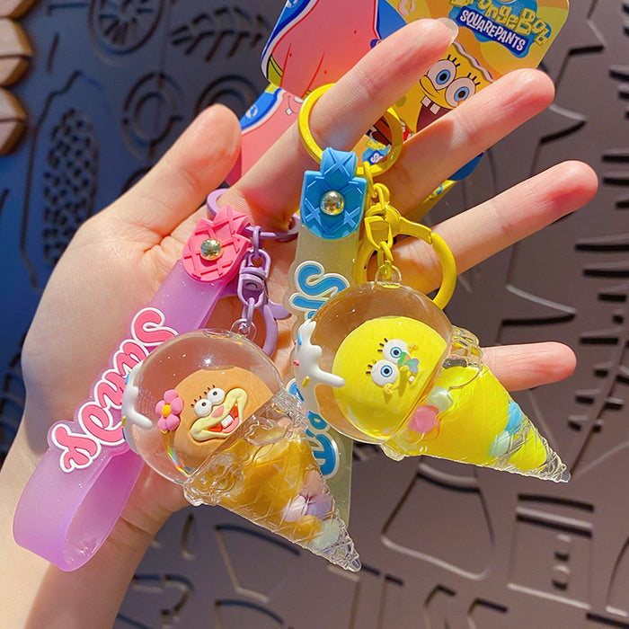 Wholesale Creative Ice Cream Infused Keychain JDC-KC-LingS004