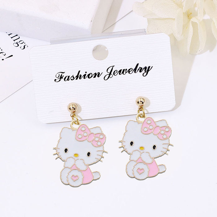 Wholesale S925 Silver Cartoon Earrings Flower Design Fashion Accessory Gift MOQ≥2