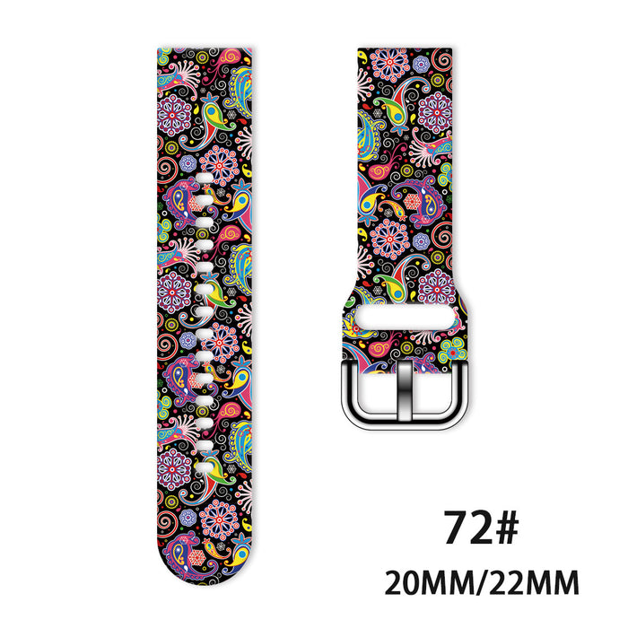 Wholesale Printed Tpu Watch Strap Wrist Strap JDC-WD-NuoQi052