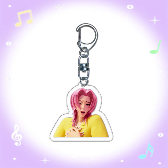 Wholesale Anime Custom Acrylic DIY Keychains
