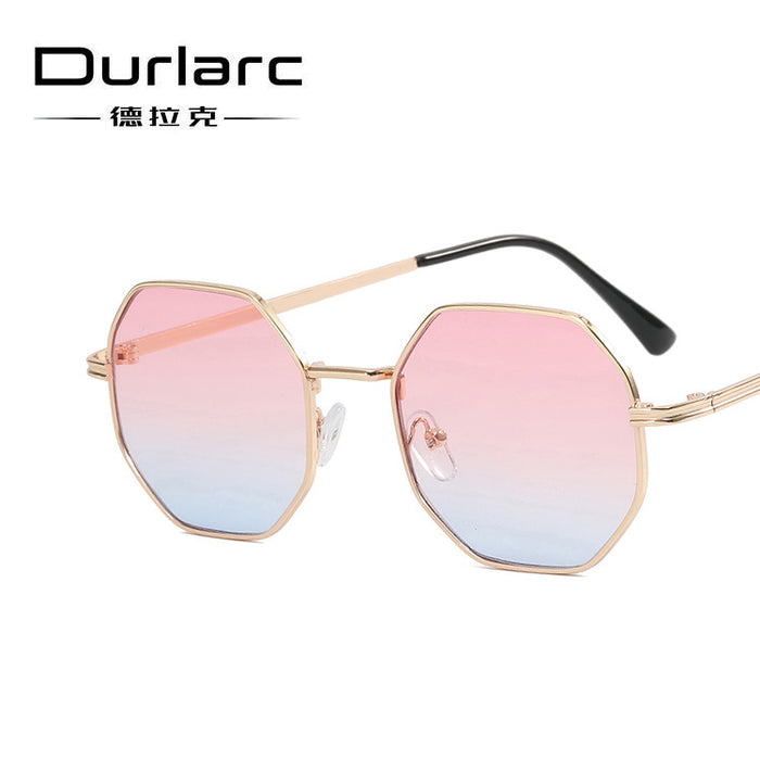 Wholesale Fashion polygon sunglasses, new street photography personalized sunglasses