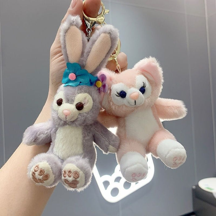 Wholesale Plush Pendant Dish Key Doll Doll Small Hanging Key Schoolbag Pendant