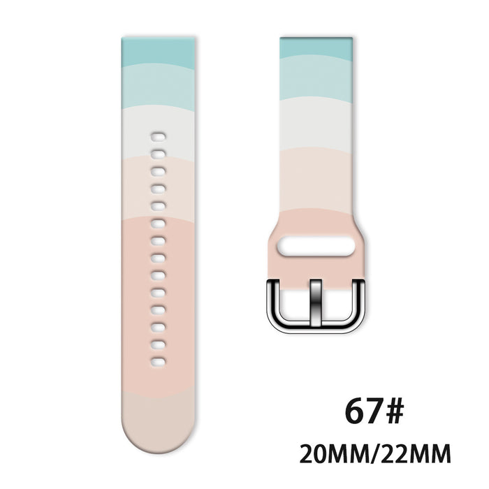 Wholesale Printed Tpu Watch Strap Wrist Strap JDC-WD-NuoQi052