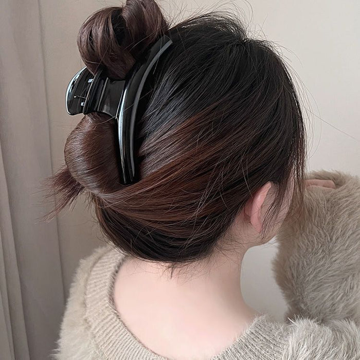 Wholesale Plastic Grab Clip Black Hair Shark Clip Hair Accessories