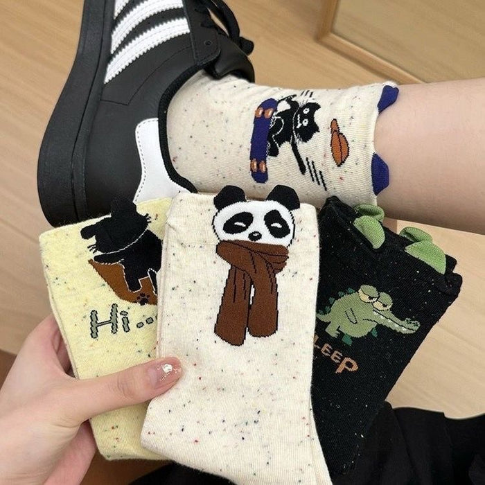 Wholesale High looks socks, funny college socks, cartoon ideas, tube gauze, tube socks