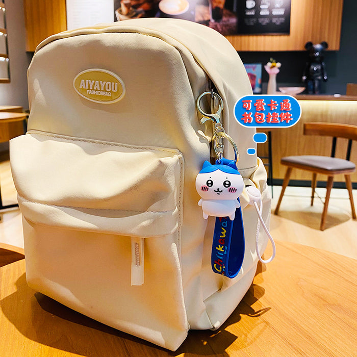 Wholesale Cartoon Keychain K-Style Chiikawa Cute Doll Couple School Bag Pendant Key Chain Accessories