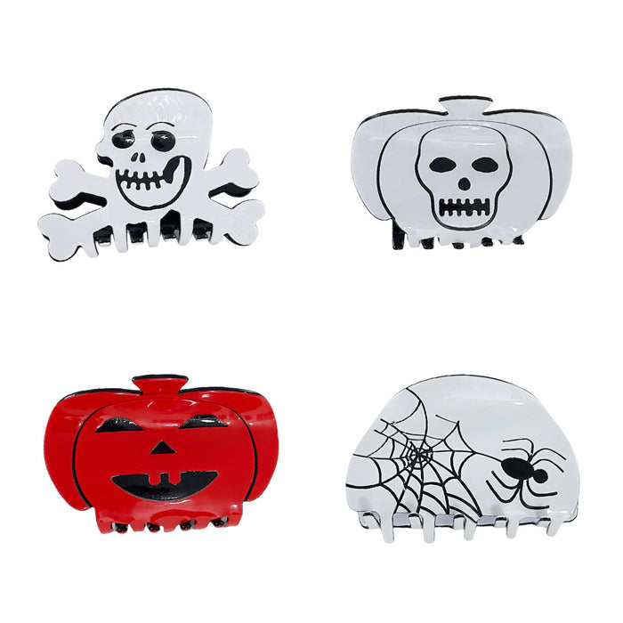 Wholesale Skull Funny  Hairpin Dark  Hair Clip Female Shark Clip Hair Clip