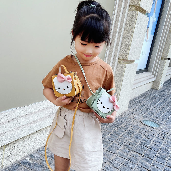 Wholesale New cute cat children's backpack mini diagonal shoulder bag decoration change small bag