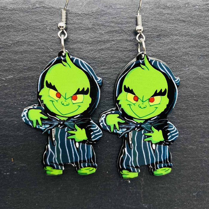 Wholesale  Horror Movie Earrings Figure Acrylic Earrings
