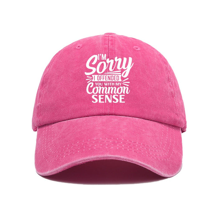 Wholesale New letter baseball cap with personalized curved roof and dome sunshade hat