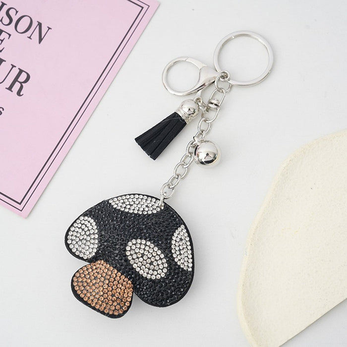 Wholesale Creative Mushroom Zinc Alloy Keychains
