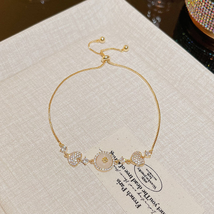 Wholesale Women's Sweet Zircon Bracelet