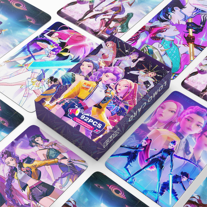 Wholesale 92 KPOP Peripheral Photo Mini Double-Sided Lomo Cards