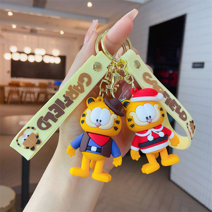 Wholesale Cute Garfield Doll Keychain JDC-KC-Many002