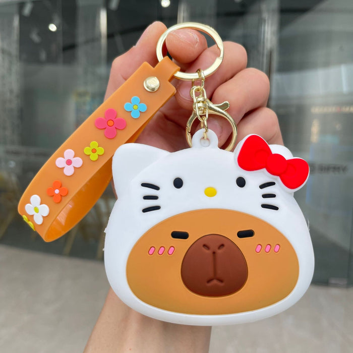 Wholesale Cartoon Coin Purse Doll PVC Keychain JDC-KC-YaoP004