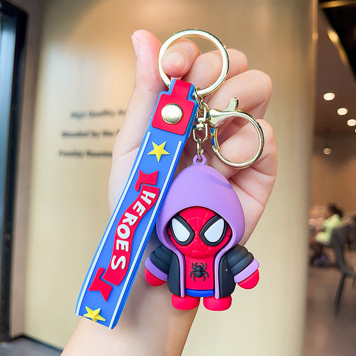 Wholesale PVC Creative Cartoon Animation Keychain JDC-KC-LeZi019